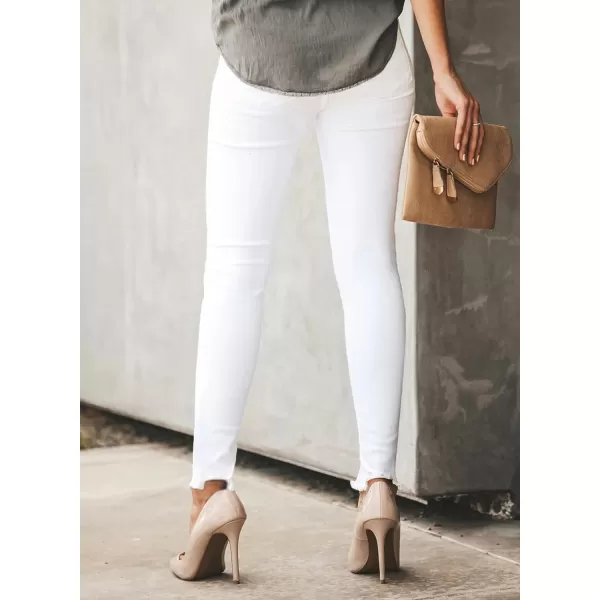 Sidefeel Women's Ripped Jeans Straight Leg Distressed Boyfriend Denim Pants