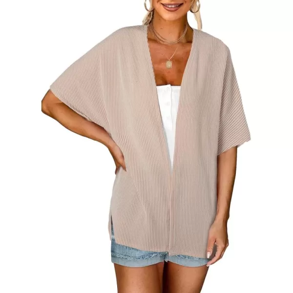 Sidefeel Women's Lightweight Summer Cardigan Casual Beach Kimono Cover Ups