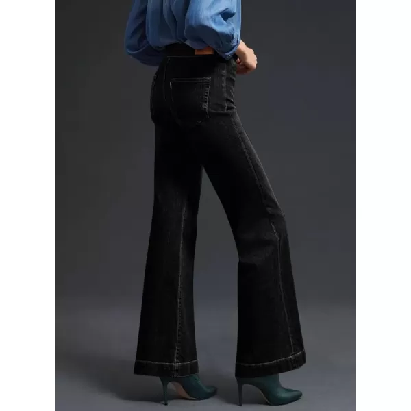 Sidefeel Women's Jeans 2024 High Waist Bootcut Jeans Fashion Stretchy Jeans for Women