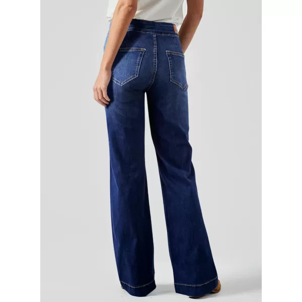 Sidefeel Women's Jeans 2024 High Waist Bootcut Jeans Fashion Stretchy Jeans for Women
