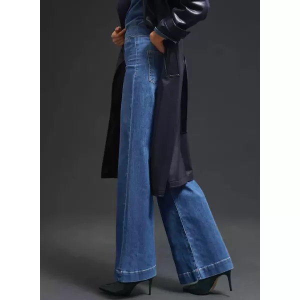 Sidefeel Women's Jeans 2024 High Waist Bootcut Jeans Fashion Stretchy Jeans for Women