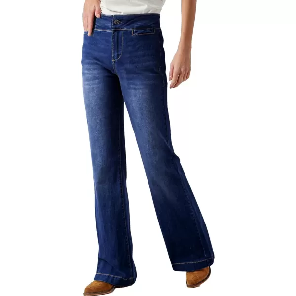 Sidefeel Women's Jeans 2024 High Waist Bootcut Jeans Fashion Stretchy Jeans for Women