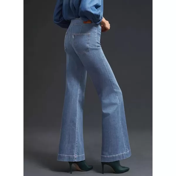 Sidefeel Women's Jeans 2024 High Waist Bootcut Jeans Fashion Stretchy Jeans for Women