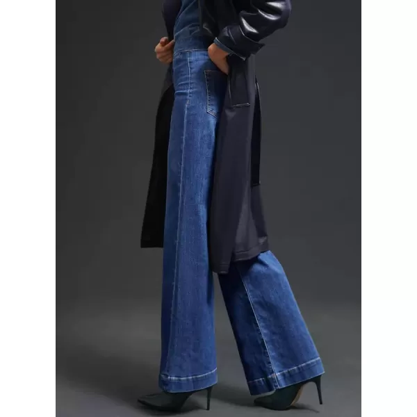Sidefeel Women's Jeans 2024 High Waist Bootcut Jeans Fashion Stretchy Jeans for Women