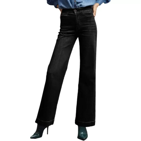 Sidefeel Women's Jeans 2024 High Waist Bootcut Jeans Fashion Stretchy Jeans for Women