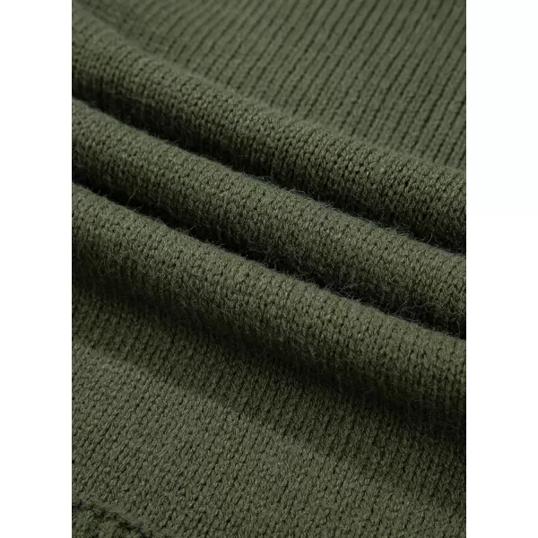 Sidefeel Women's Open Front Long Sleeve Button Oversized Chunky Knit Cardigan Sweater