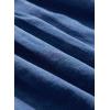 imageSidefeel Womens Denim Dress Sleeveless Casual V Neck Ruffle Zipper Jean Dresses