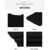 imageSidefeel Womens Sweaters Lightweight Casual Long Sleeve Loose Crochet Hollow Out Knit Pullover Tops ClothingBlack