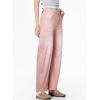 imageSidefeel Womens Barrel Jeans Wide Leg Vintage Mid Rise Y2k Baggy Boyfriend Ankle Denim PantsPink