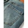 imageSidefeel Womens Barrel Jeans Wide Leg Vintage Mid Rise Y2k Baggy Boyfriend Ankle Denim PantsRetro Blue