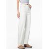 imageSidefeel Womens Barrel Jeans Wide Leg Vintage Mid Rise Y2k Baggy Boyfriend Ankle Denim PantsWhite