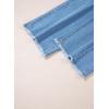 imageSidefeel Womens Bowknot Wide Leg Jeans High Waisted Strechy Raw Hem Denim PantsE Light Blue
