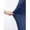 imageSidefeel Womens Capri Jeans High Waisted 2025 Summer Fashion Straight Leg Raw Hem Denim Capri PantsBlue