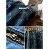 imageSidefeel Womens Capri Jeans High Waisted 2025 Summer Fashion Straight Leg Raw Hem Denim Capri PantsBlue