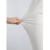 imageSidefeel Womens Capri Jeans High Waisted 2025 Summer Fashion Straight Leg Raw Hem Denim Capri PantsWhite