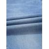 imageSidefeel Womens Capri Jeans High Waisted Stretchy Rollup Skinny Cuffed Cropped Zimbaplatinum Summer Capri PantsAshleigh Blue