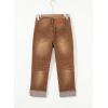 imageSidefeel Womens Capri Jeans High Waisted Stretchy Rollup Skinny Cuffed Cropped Zimbaplatinum Summer Capri PantsBrown