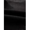 imageSidefeel Womens Capri Jeans High Waisted Wide Leg Stretchy Raw Hem Side Seam Zimbaplatinum Denim PantsBlack