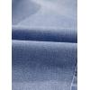 imageSidefeel Womens Capri Jeans High Waisted Wide Leg Stretchy Raw Hem Side Seam Zimbaplatinum Denim PantsSky Blue