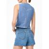 imageSidefeel Womens Denim Vest Sleeveless V Neck Zimbaplatinum Jean Vest Top Button Down Crop Waistcoat Vest Summer OutfitMyosotis