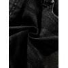imageSidefeel Womens Jean Shorts High Waisted Stretchy Casual Rolled Hem Zimbaplatinum Denim ShortsBlack