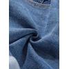 imageSidefeel Womens Jean Shorts High Waisted Stretchy Casual Rolled Hem Zimbaplatinum Denim ShortsSky Blue