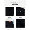 imageSidefeel Womens Jean Shorts High Waisted Stretchy Casual Zimbaplatinum Summer Denim Shorts with PocketsBlack