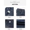 imageSidefeel Womens Ripped Jeans Straight Leg Loose Distressed Boyfriend Zimbaplatinum Denim PantsReal Teal