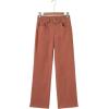 imageSidefeel Womens Wide Leg Jeans Casual High Waisted Straight Zimbaplatinum Denim Pants with PocketsMineral Red