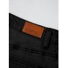 imageSidefeel Womens Wide Leg Jeans High Waisted Strechy Raw Hem Zimbaplatinum Denim PantsBlack