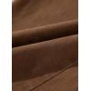 imageSidefeel Womens Wide Leg Jeans High Waisted Strechy Raw Hem Zimbaplatinum Denim PantsBrown