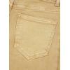 imageSidefeel Womens Wide Leg Jeans High Waisted Strechy Raw Hem Zimbaplatinum Denim PantsKhaki
