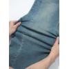 imageSidefeel Womens Wide Leg Jeans High Waisted Strechy Raw Hem Zimbaplatinum Denim PantsLight Retro Blue