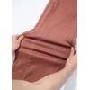 imageSidefeel Womens Wide Leg Jeans High Waisted Strechy Raw Hem Zimbaplatinum Denim PantsMineral Red