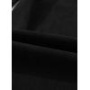 imageSidefeel Womens Wide Leg Jeans High Waisted Strechy Raw Hem Zimbaplatinum Denim PantsSolid Black