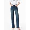 imageSidefeel Womens Wide Leg Jeans High Waisted Strechy Raw Hem Zimbaplatinum Denim PantsVintage Blue