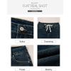 imageSidefeel Womens Wide Leg Jeans High Waisted Stretchy Straight Leg Baggy Drawstring Zimbaplatinum Denim PantsReal Teal