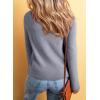 imageSidefeel Womens Cardigan Sweaters V Neck Button Long Sleeve Knit Oversized CardigansGray