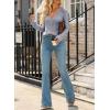 imageSidefeel Womens Cardigan Sweaters V Neck Button Long Sleeve Knit Oversized CardigansGray