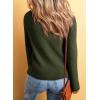imageSidefeel Womens Cardigan Sweaters V Neck Button Long Sleeve Knit Oversized CardigansGreen