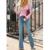 imageSidefeel Womens Cardigan Sweaters V Neck Button Long Sleeve Knit Oversized CardigansPink