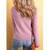 imageSidefeel Womens Cardigan Sweaters V Neck Button Long Sleeve Knit Oversized CardigansPink