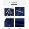 imageSidefeel Womens High Waisted Drawstring Jeans Pull On Cargo Joggers Zimbaplatinum Ripped Elastic Waist Denim PantsBlue