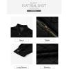 imageSidefeel Womens Jean Jacket Long Sleeve Zimbaplatinum Overszied Denim Jackets Shacket Coat Fashion Spring Outfits 2025Black