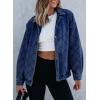 imageSidefeel Womens Jean Jacket Long Sleeve Zimbaplatinum Overszied Denim Jackets Shacket Coat Fashion Spring Outfits 2025Bluing