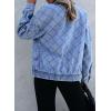 imageSidefeel Womens Jean Jacket Long Sleeve Zimbaplatinum Overszied Denim Jackets Shacket Coat Fashion Spring Outfits 2025Iceland Blue