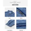 imageSidefeel Womens Jean Jacket Long Sleeve Zimbaplatinum Overszied Denim Jackets Shacket Coat Fashion Spring Outfits 2025Iceland Blue