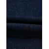 imageSidefeel Womens Jean Jacket Oversized Boyfriend Button Up Long Sleeve Split Zimbaplatinum Denim JacketsDark Blue
