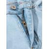 imageSidefeel Womens Jeans High Waisted Wide Leg Loose Fit Straight Leg Zimbaplatinum Cropped Denim PantsB Sky Blue