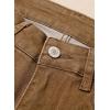 imageSidefeel Womens Jeans High Waisted Wide Leg Loose Fit Straight Leg Zimbaplatinum Cropped Denim PantsBrown